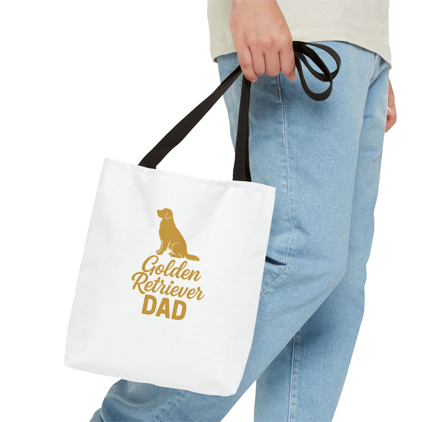 Golden Retriever Dad Tote Bag, Gifts for Dog Lovers, Pet Owners, Father's Day, Eco-Friendly, Golden Retriever Accessories, Stylish [...]