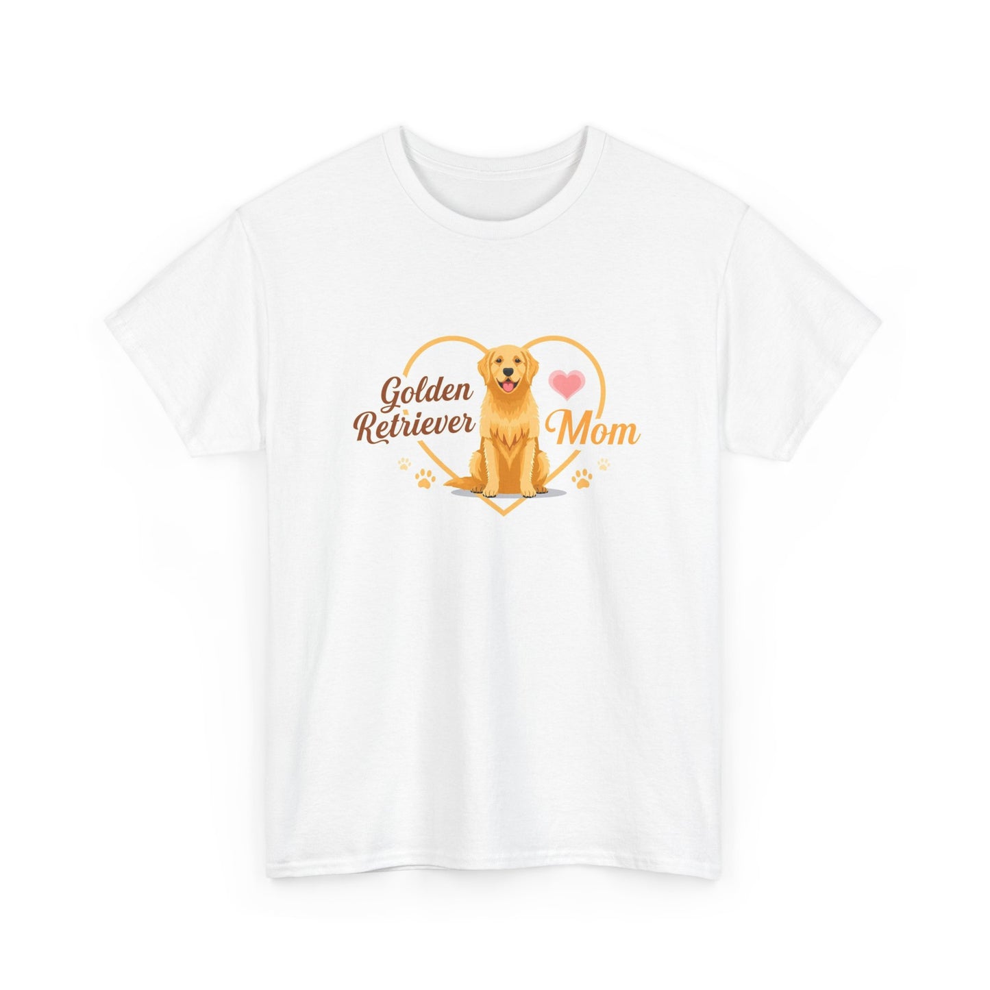 Golden Retriever Mom Tee, Dog Lover Gift, Pet Parent Shirt, Birthday Gift, Everyday Wear, Animal Lover Apparel