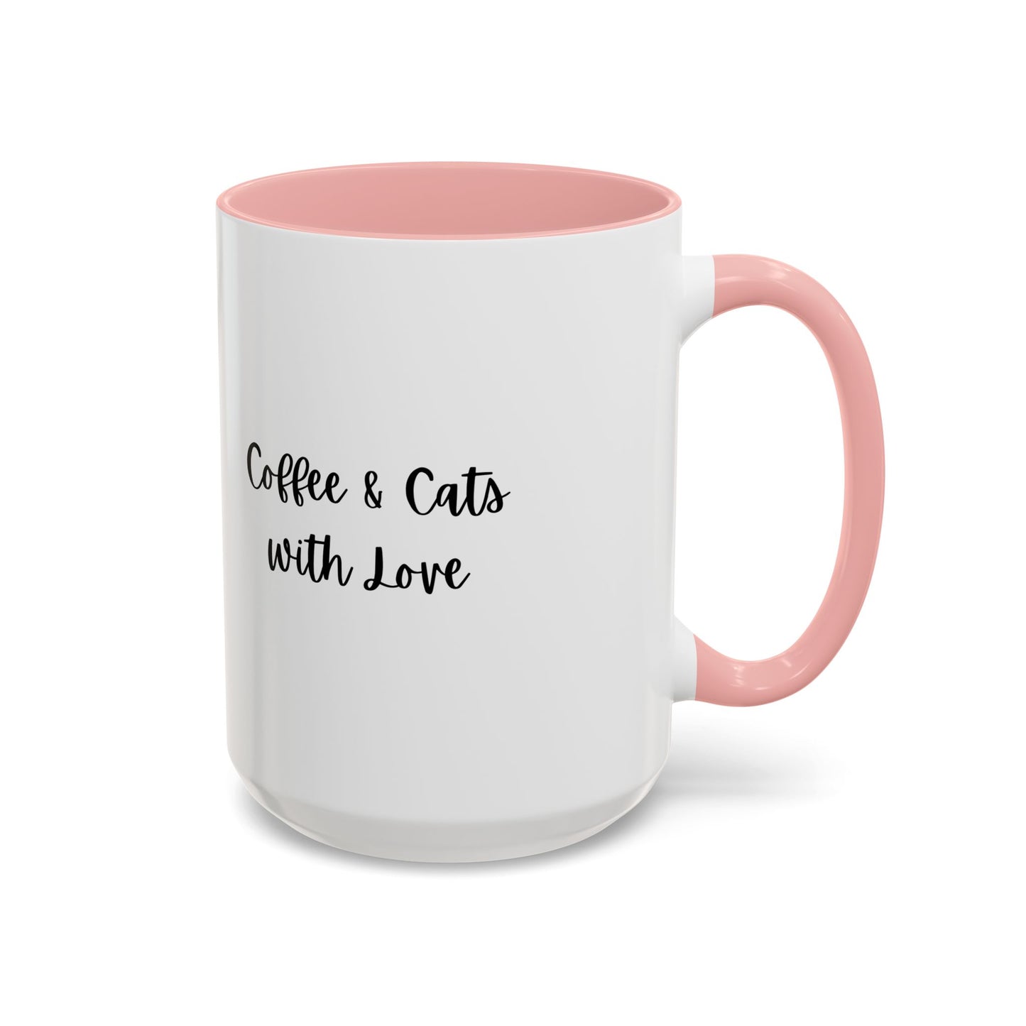 Coffee & Cats Lover Mug, Cat Mom Gift, Pet Owner Coffee Cup, Unique Cat Mug, Personalized Coffee Mug