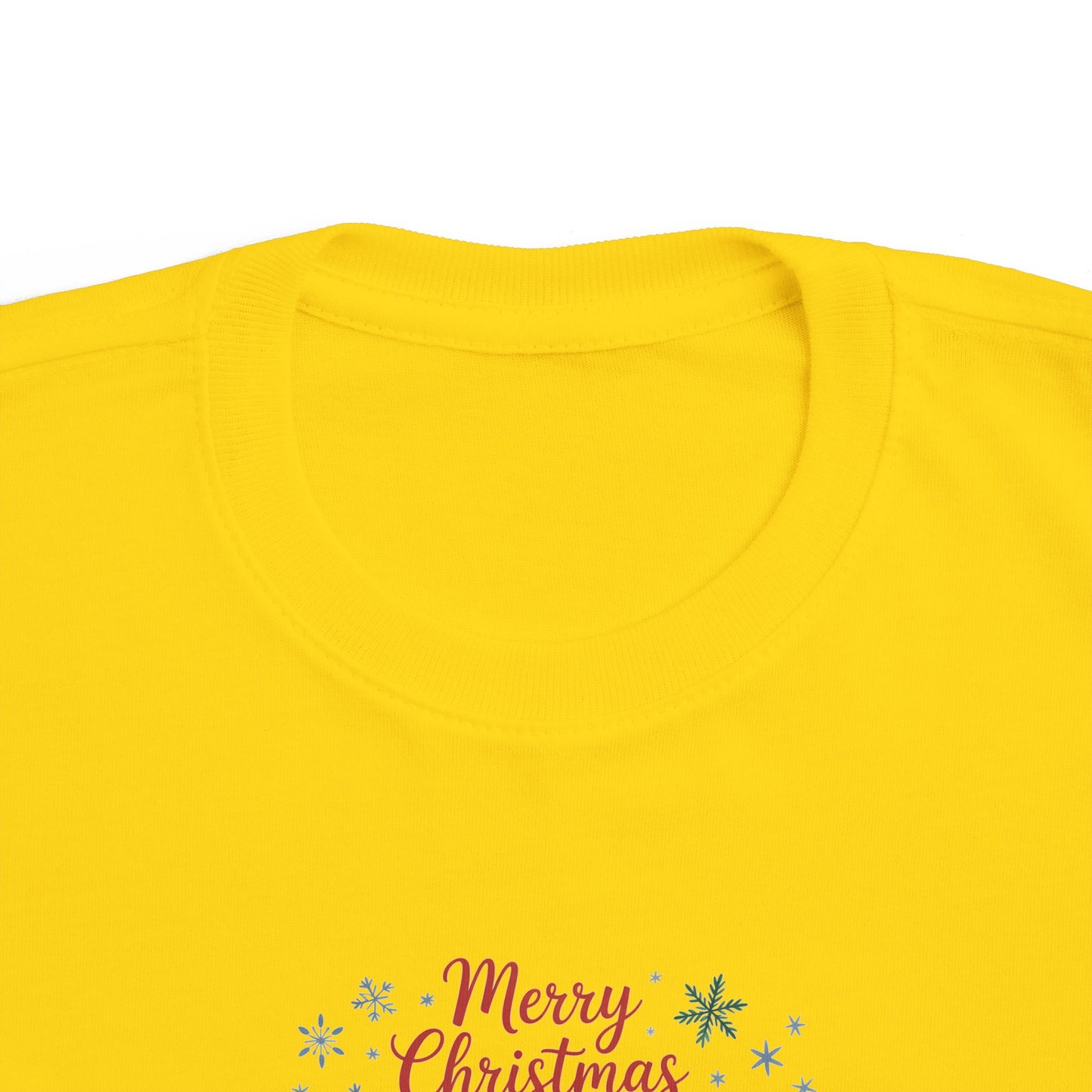 Toddler Christmas Tee — Cute Woodland Animals "Merry Christmas" Holiday Shirt
