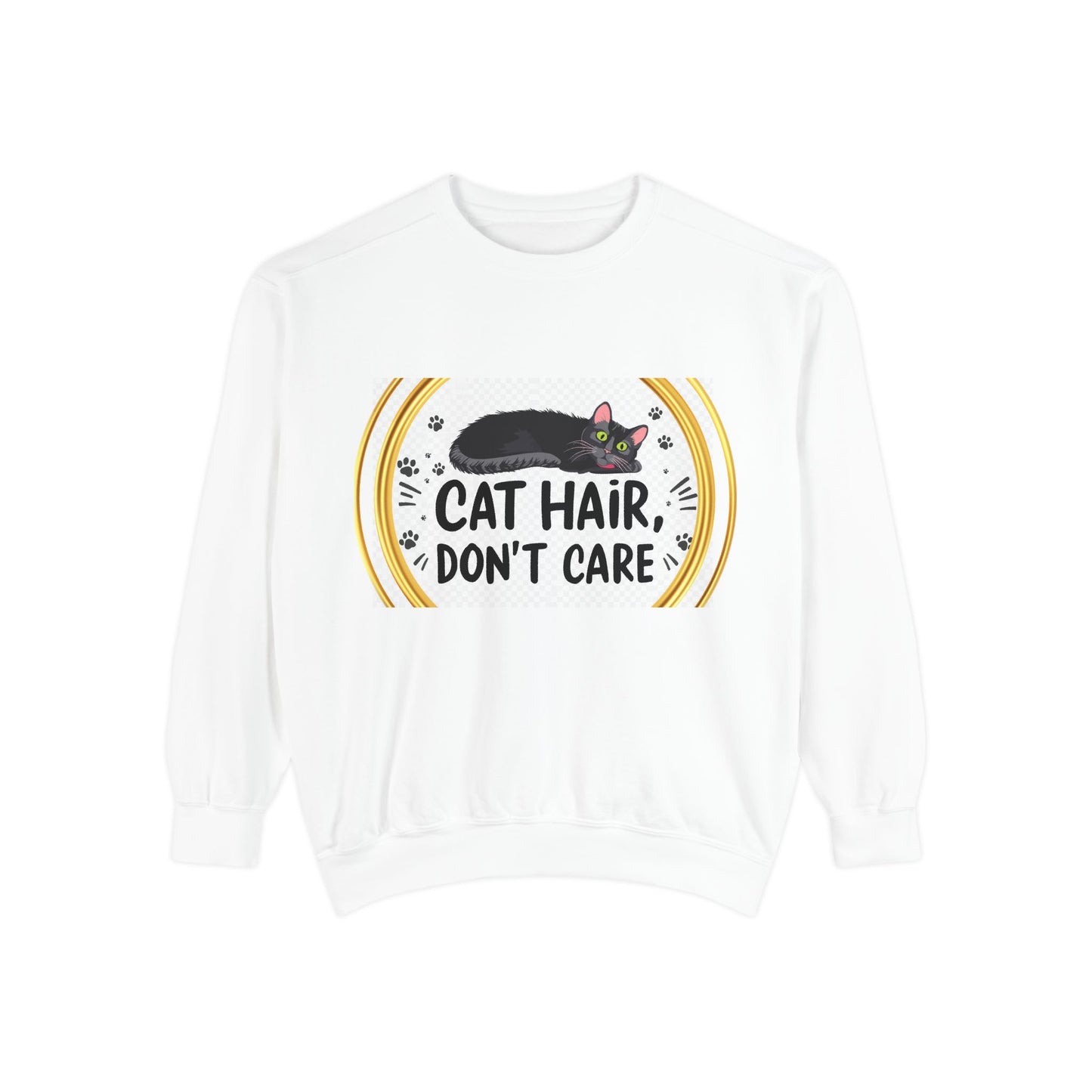 Cozy Cat Lover Sweatshirt, Perfect for Cat Owners, Gifts for Pet Lovers, Casual Wear, Fun Animal Apparel