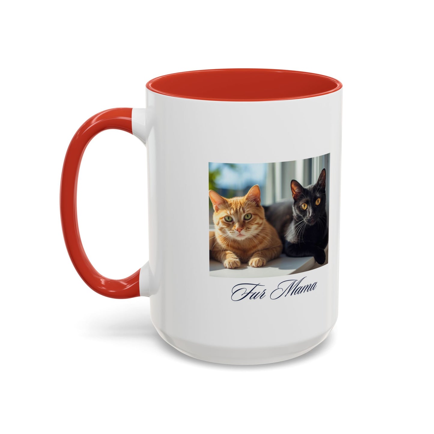 Coffee & Cats Lover Mug, Cat Mom Gift, Pet Owner Coffee Cup, Unique Cat Mug, Personalized Coffee Mug