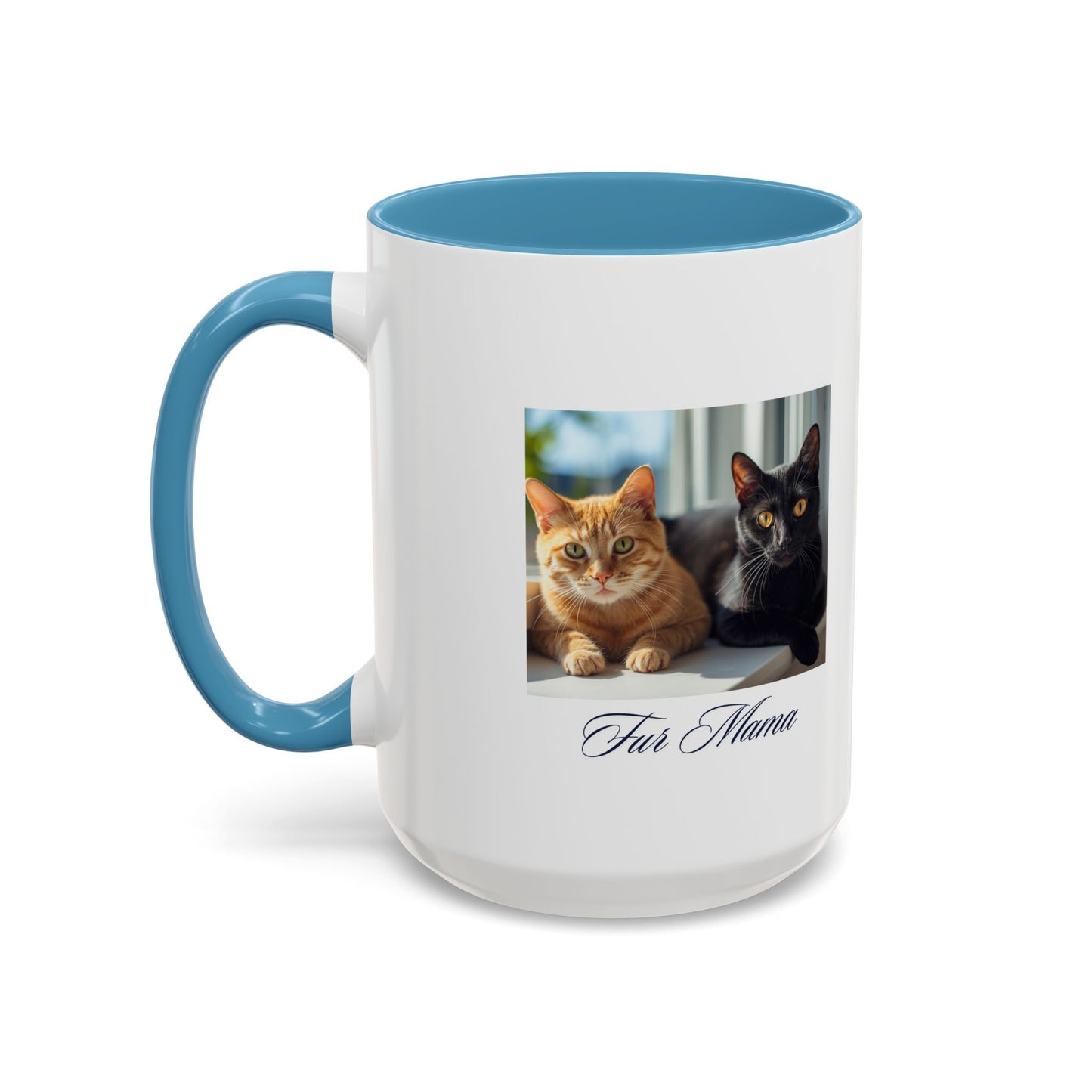 Coffee & Cats Lover Mug, Cat Mom Gift, Pet Owner Coffee Cup, Unique Cat Mug, Personalized Coffee Mug
