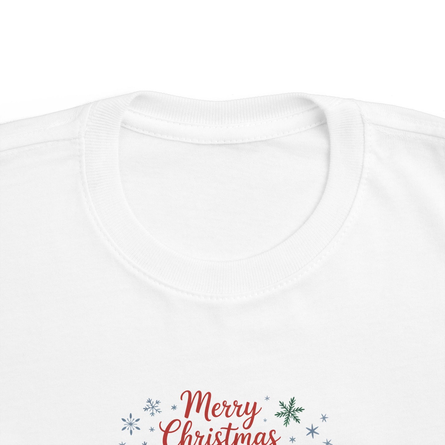 Toddler Christmas Tee — Cute Woodland Animals "Merry Christmas" Holiday Shirt