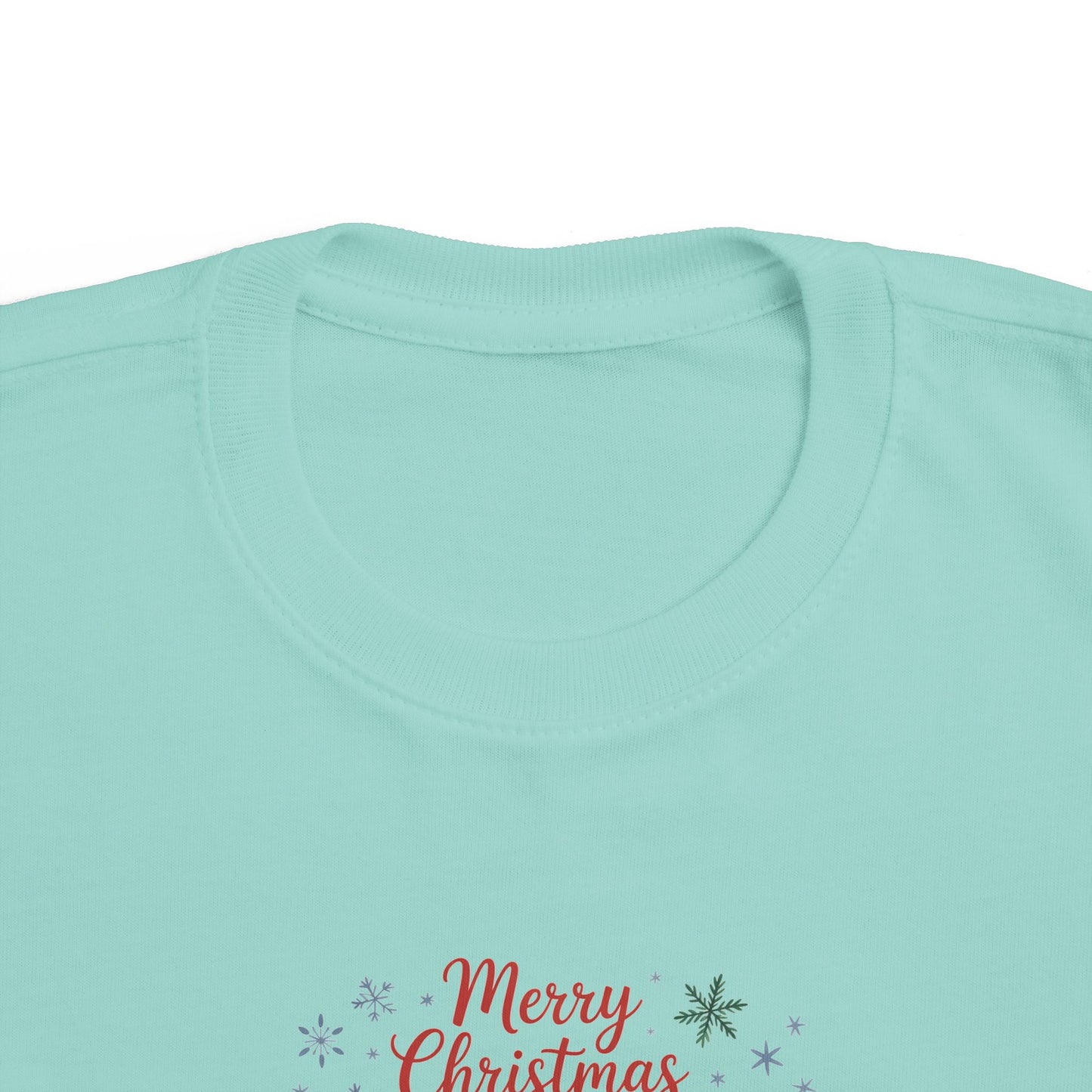 Toddler Christmas Tee — Cute Woodland Animals "Merry Christmas" Holiday Shirt