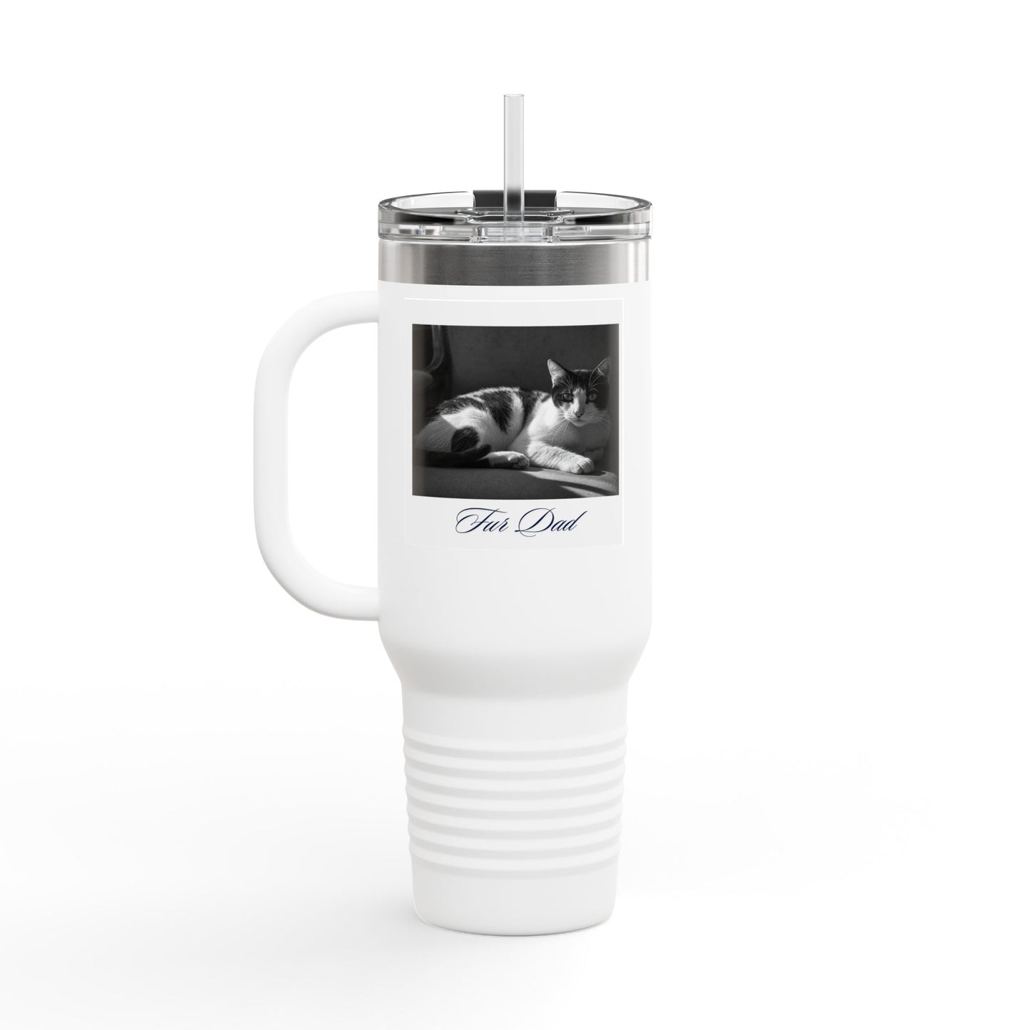 Retired Grand-Cat Duty Insulated Travel Mug