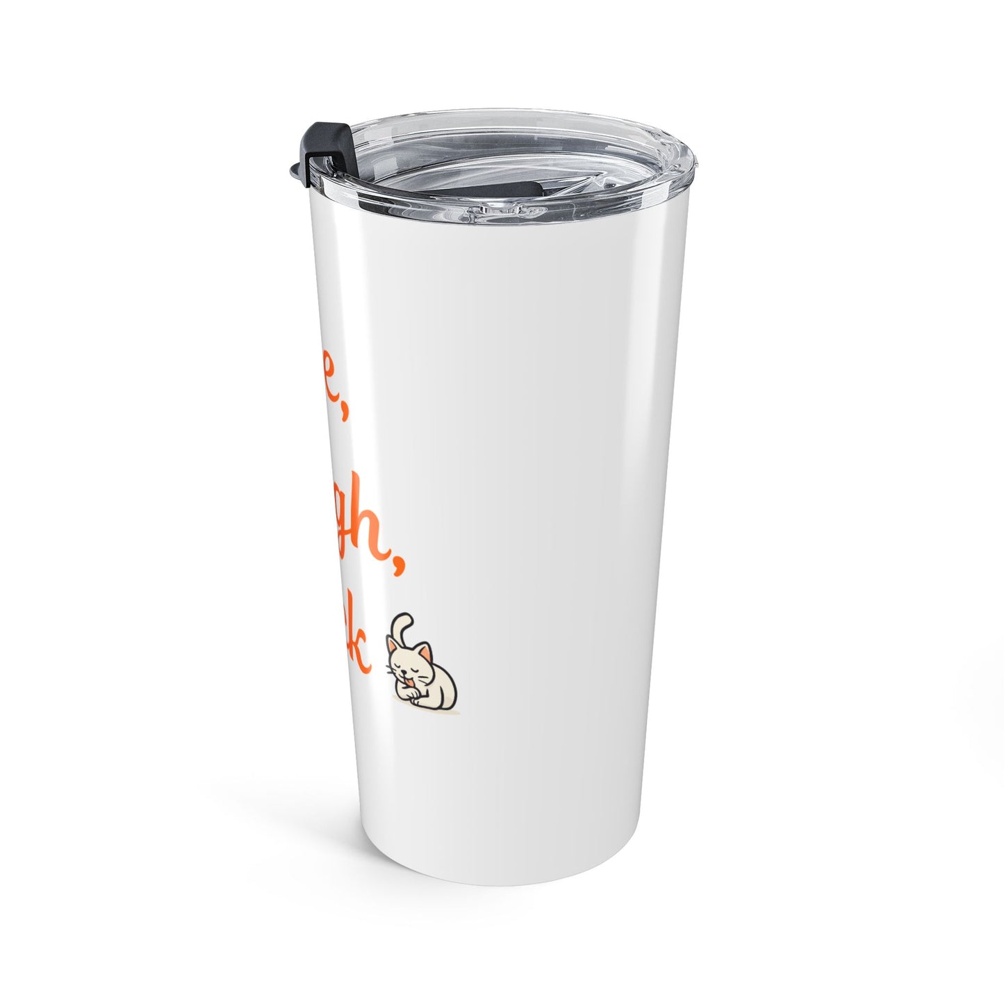 Humorous Dog Lover Tumbler - 20oz 'Live, Laugh, Lick' Travel Mug