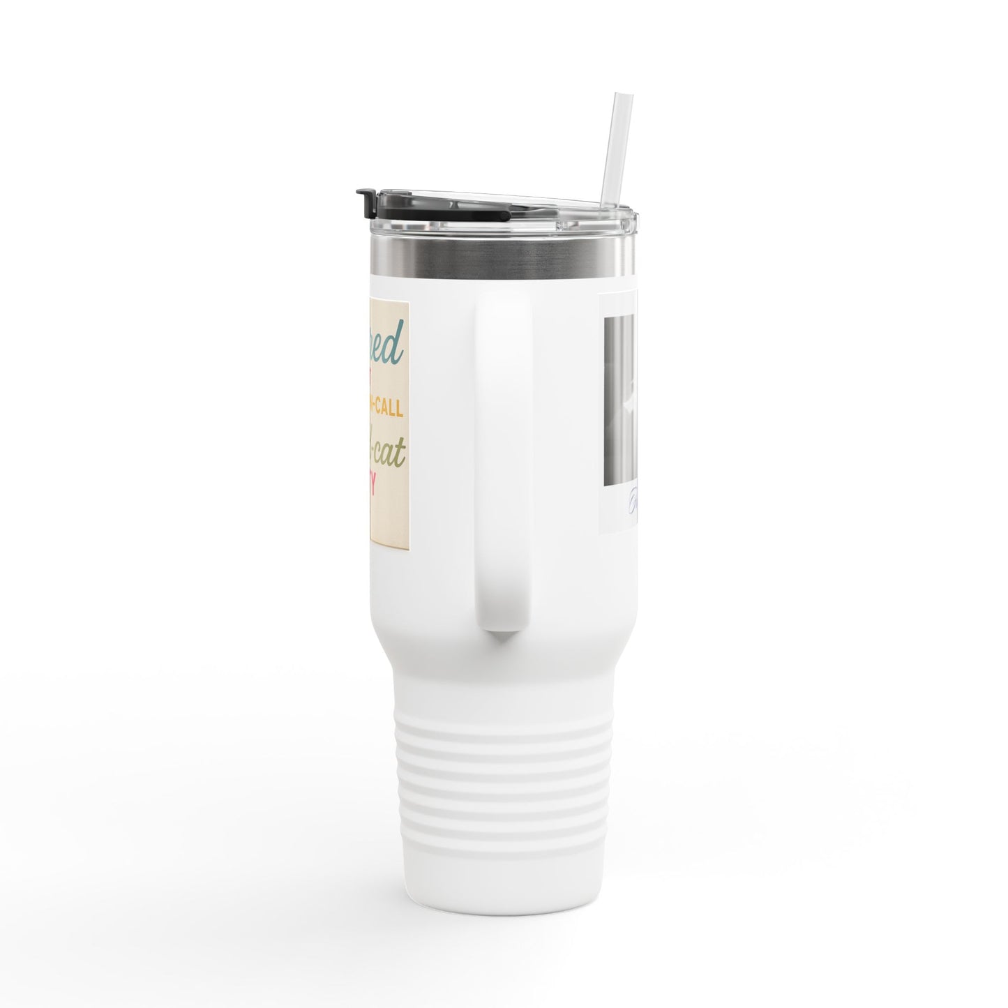 Retired Grand-Cat Duty Insulated Travel Mug
