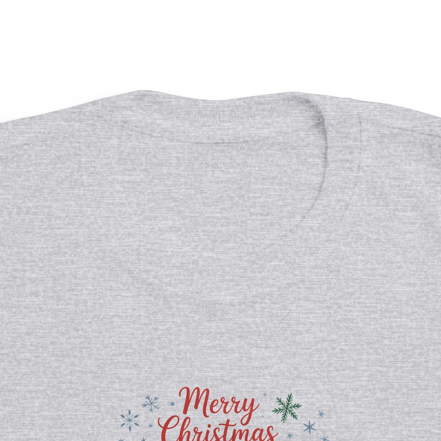 Toddler Christmas Tee — Cute Woodland Animals "Merry Christmas" Holiday Shirt
