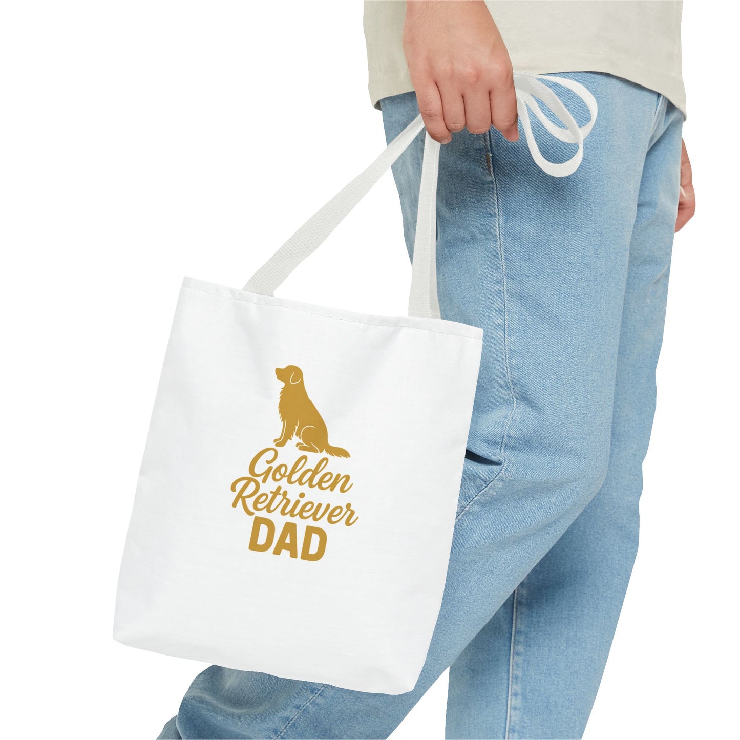 Golden Retriever Dad Tote Bag, Gifts for Dog Lovers, Pet Owners, Father's Day, Eco-Friendly, Golden Retriever Accessories, Stylish [...]