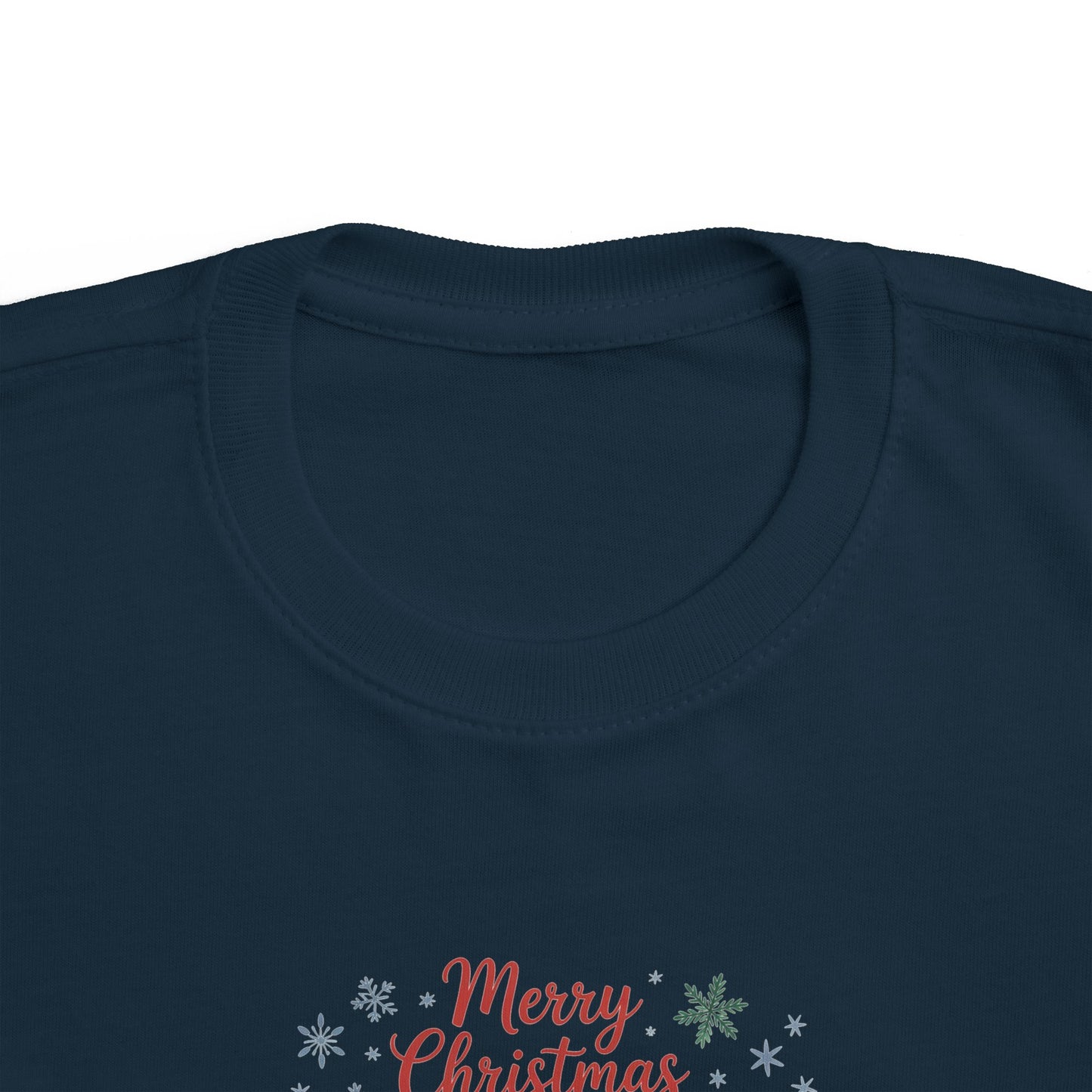 Toddler Christmas Tee — Cute Woodland Animals "Merry Christmas" Holiday Shirt
