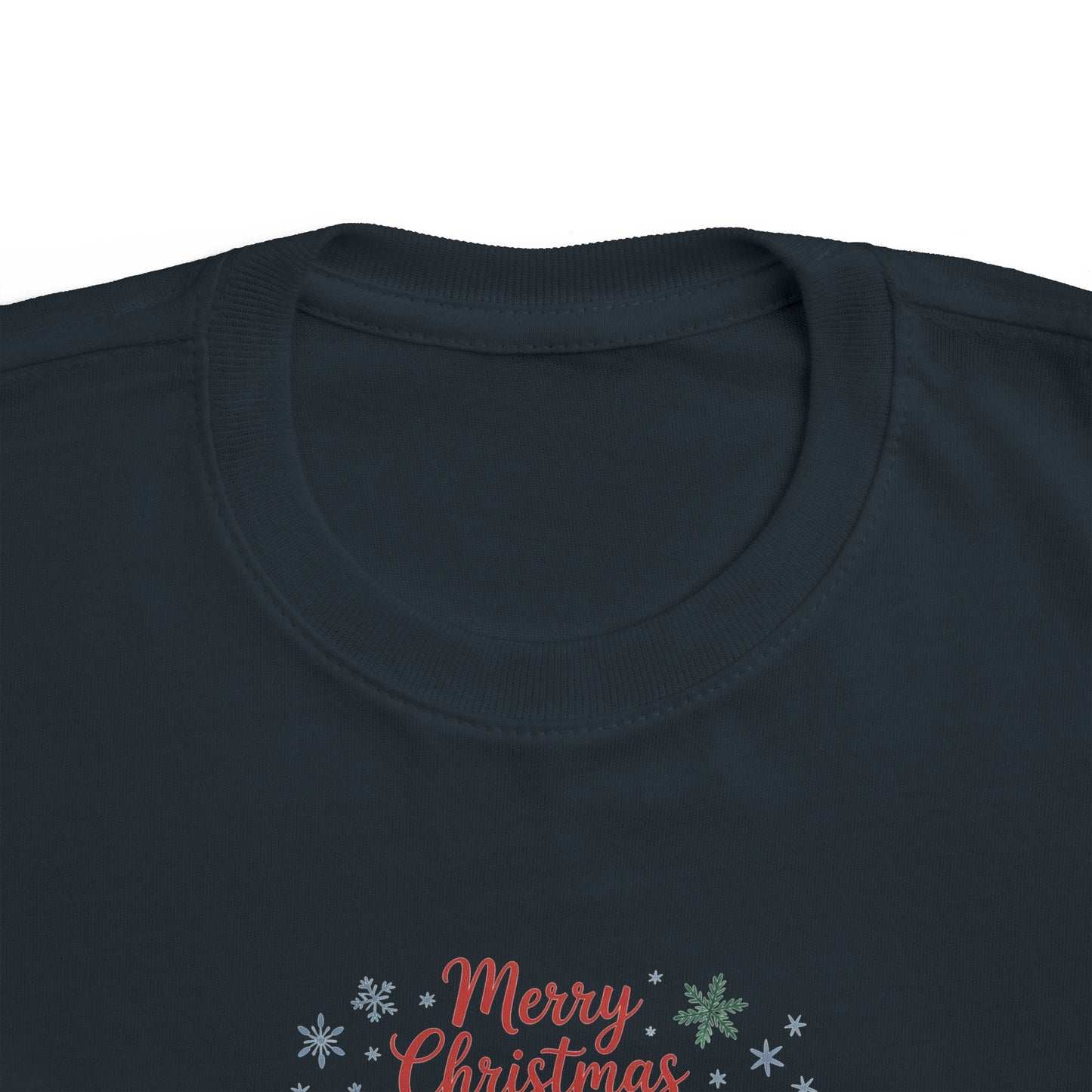 Toddler Christmas Tee — Cute Woodland Animals "Merry Christmas" Holiday Shirt