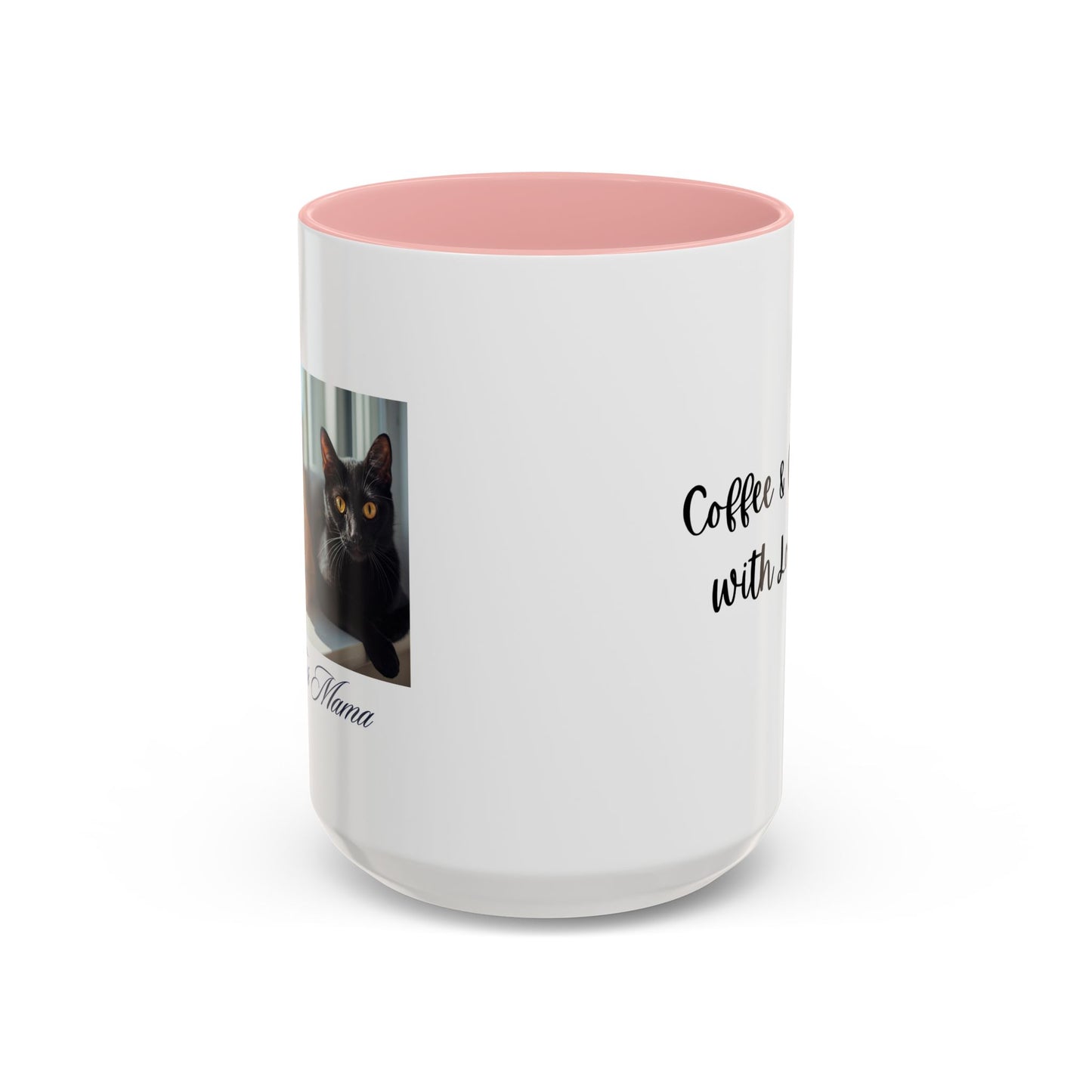 Coffee & Cats Lover Mug, Cat Mom Gift, Pet Owner Coffee Cup, Unique Cat Mug, Personalized Coffee Mug