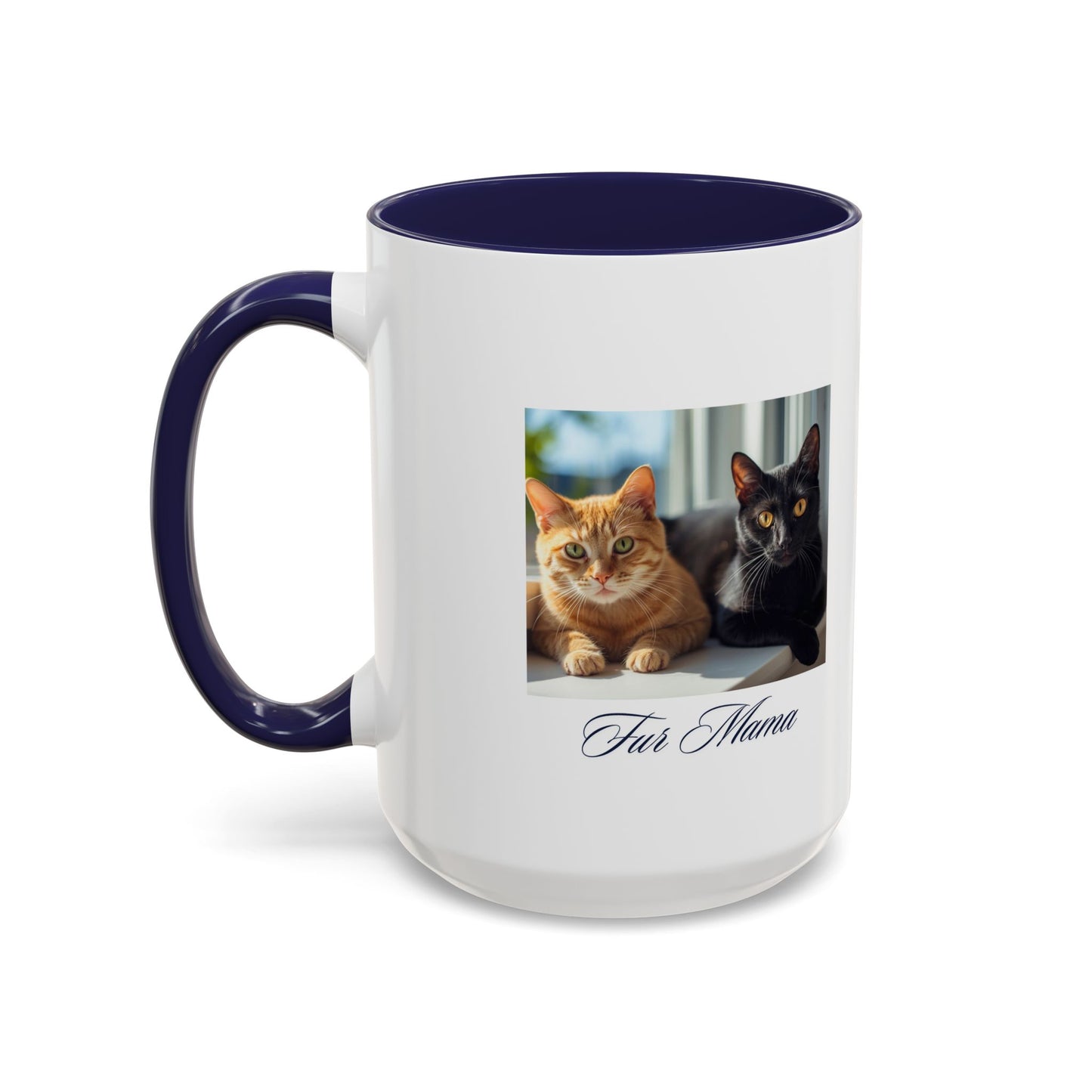 Coffee & Cats Lover Mug, Cat Mom Gift, Pet Owner Coffee Cup, Unique Cat Mug, Personalized Coffee Mug