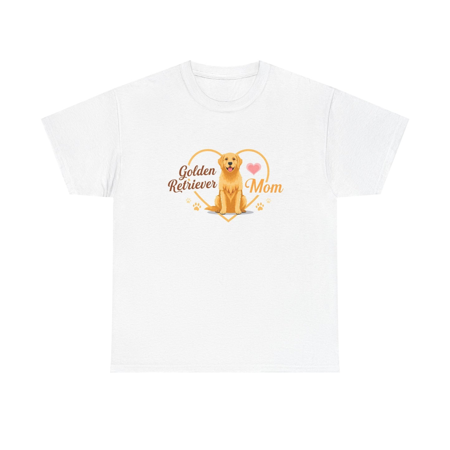 Golden Retriever Mom Tee, Dog Lover Gift, Pet Parent Shirt, Birthday Gift, Everyday Wear, Animal Lover Apparel