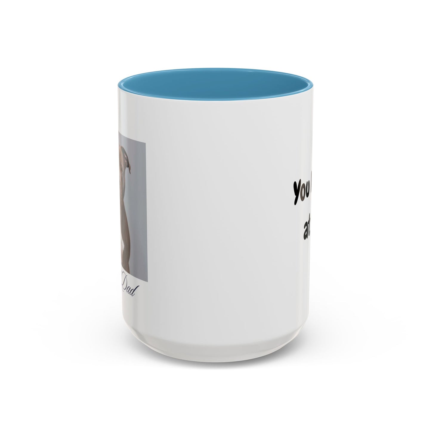 Dog Lover's Accent Coffee Mug - You Had Me at Woof, Pet Lover Gift, Cute Mug for Dog Owners, Novelty Mug for Dog Dads, Funny Dog Dad Gift