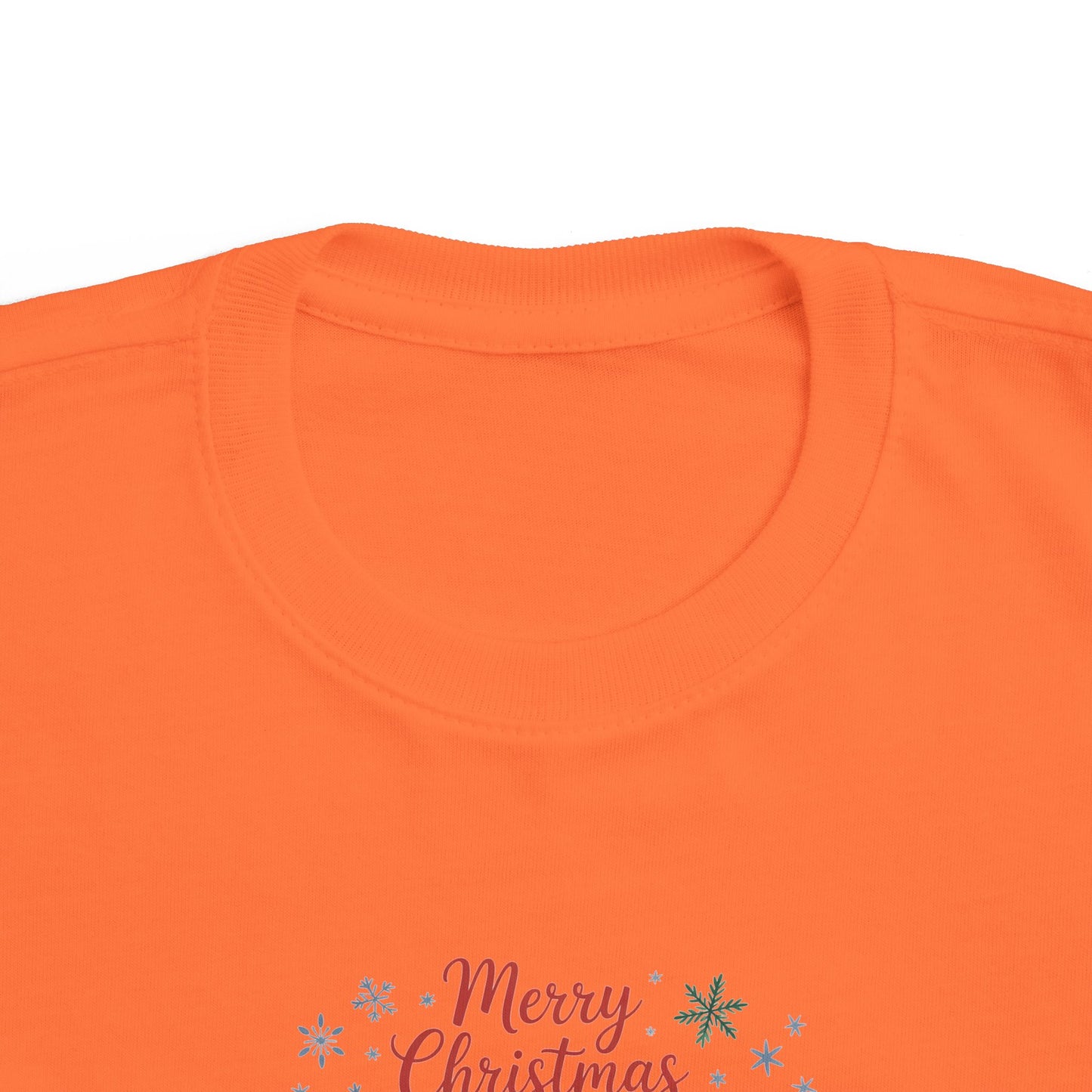 Toddler Christmas Tee — Cute Woodland Animals "Merry Christmas" Holiday Shirt